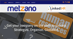 Desktop Screenshot of metzano.com