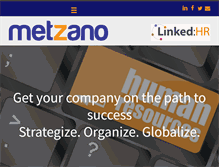 Tablet Screenshot of metzano.com